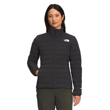 The North Face Belleview Stretch Down Kadın Siyah Hoodie Ceket