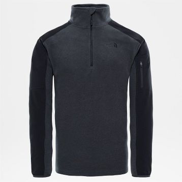 The North Face Glacier 1/4 Zip Gri Çocuk Polar