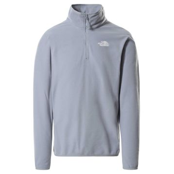 The North Face Glacier 1/4 Zip Gri Çocuk Polar