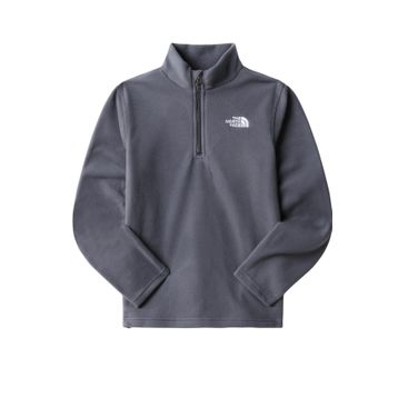 The North Face Glacier 1/4 Zip Gri Çocuk Polar