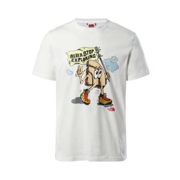 The North Face Graphic Beyaz Erkek T-Shirt