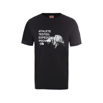 The North Face Graphic Tnf Black Tnf White Siyah Erkek T-shirt