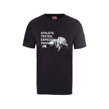 The North Face Graphic Tnf Black Tnf White Siyah Erkek T-shirt