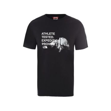 The North Face Graphic Tnf Black Tnf White Siyah Erkek T-shirt