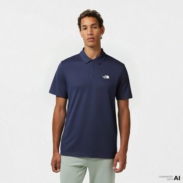 The North Face Lacivert M Tanken Polo Erkek T-shirt