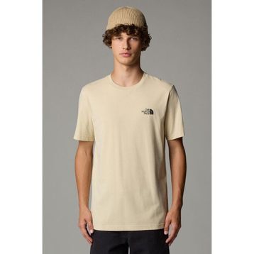 The North Face M S-S Simple Dome Tee Bej Kısa Kollu Erkek T-shirt