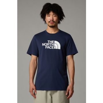 The North Face M SS Easy Tee Mavi Kısa Kol Erkek T-shirt