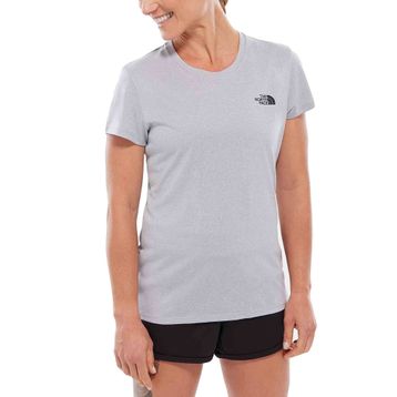 The North Face NF00CE0TDYX1 Reaxion Amp Crew Eu Gri Kadın T-shirt
