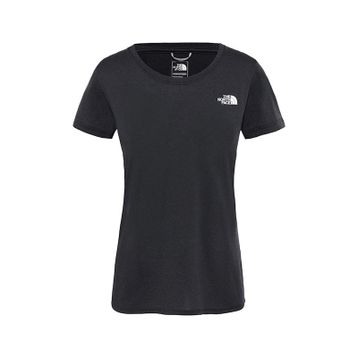 The North Face NF00CE0TKS71 W Reaxıon Amp Crew - Eu Siyah Kadın T-shirt