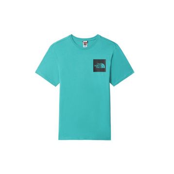 The North Face NF00CEQ5ZCV1 Ss Fine Yeşil Erkek T-shirt