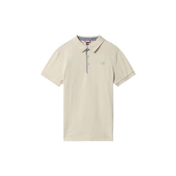 The North Face NF00CEV43X41 Premium Erkek Krem Polo Tişört