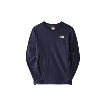 The North Face NF0A2TX18K21 Lacivert M L/S Easy Tee Erkek Günlük Tişört