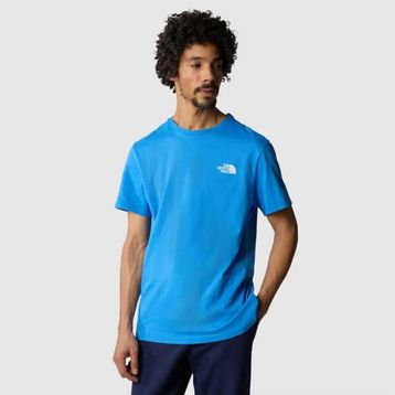 The North Face NF0A2TX5LV61 Simple Dome Mavi Erkek T-Shirt