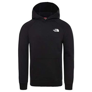 The North Face NF0A2ZWUKY41 M Raglan Redbox Hoodie Siyah Erkek Outdoor Mont