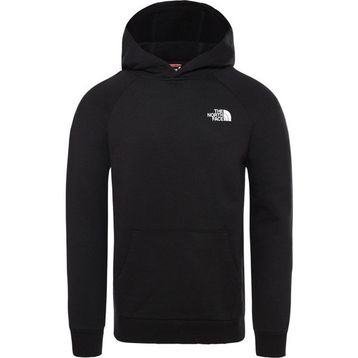 The North Face NF0A2ZWUKY41 M Raglan Redbox Hoodie Siyah Erkek Outdoor Mont