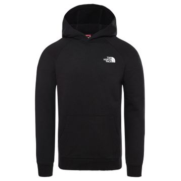 The North Face NF0A2ZWUKY41 M Raglan Redbox Hoodie Siyah Erkek Outdoor Mont