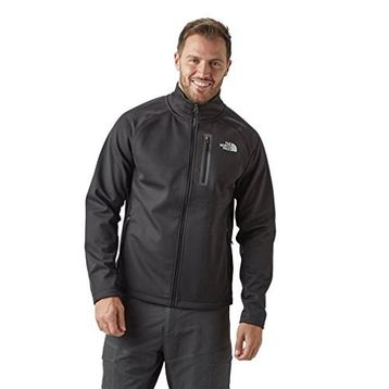 The North Face NF0A3BRHJK31 Softshell Canyonlands Siyah Dik Yaka Erkek Ceket