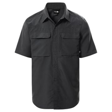 The North Face NF0A4T180C51 M L/S Sequoia Shirt Erkek Gri Outdoor Gömlek