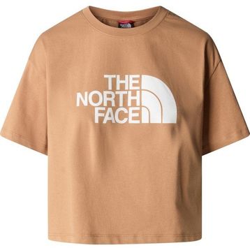 The North Face NF0A4T1RKOL1 W Ss Cropped Easy Tee Kahverengi Kadın T-shirt