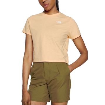 The North Face NF0A55AY Foundation Crop Tee Eu Turuncu Kadın T-Shirt