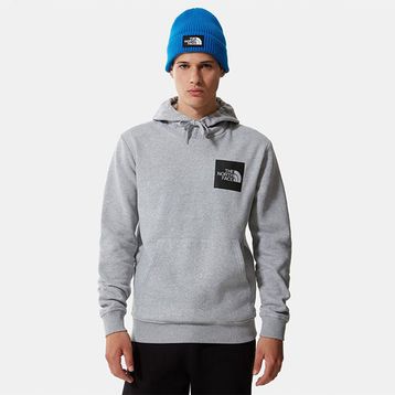 The North Face NF0A5ICXDYX1 Fine Gri Kapüşonlu Erkek Hoodie