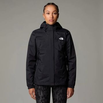 The North Face NF0A7QEU4H01 Siyah W Antora Jacket Yağmur ve Rüzgar Dayanıklı Kadın Outdoor Ceket