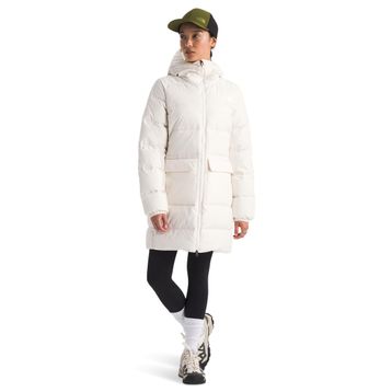 The North Face NF0A84IXQLI1 600 Dolgu Kaz Tüyü W Gotham Parka Beyaz Kadın Outdoor Montu