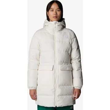 The North Face NF0A84IXQLI1 600 Dolgu Kaz Tüyü W Gotham Parka Beyaz Kadın Outdoor Montu