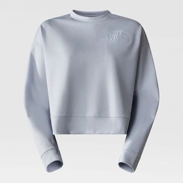 The North Face NF0A853AJI51 Spacer Air Gri Yuvarlak Yaka Kadın Sweatshirt