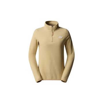 The North Face NF0A855M4HP1 W 100 Glacier 1/4 Zip Beyaz Kadın Polar Sweatshirt