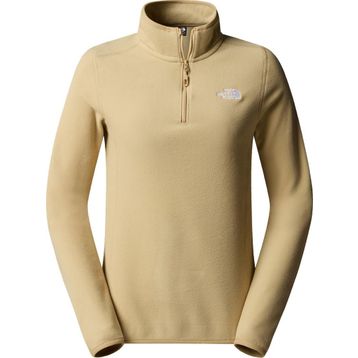 The North Face NF0A855M4HP1 W 100 Glacier 1/4 Zip Beyaz Kadın Polar Sweatshirt