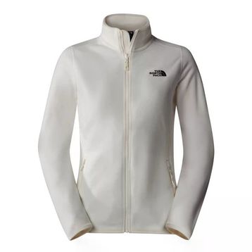 The North Face NF0A855O4HP1 W 100 Glacier FZ Krem Kadın Outdoor Ceketi