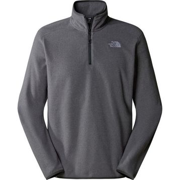 The North Face NF0A855W4HJ1 Gri M 100 Glacier 1/4 Zip Erkek Polar Sweatshirt