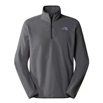 The North Face NF0A855W4HJ1 Gri M 100 Glacier 1/4 Zip Erkek Polar Sweatshirt