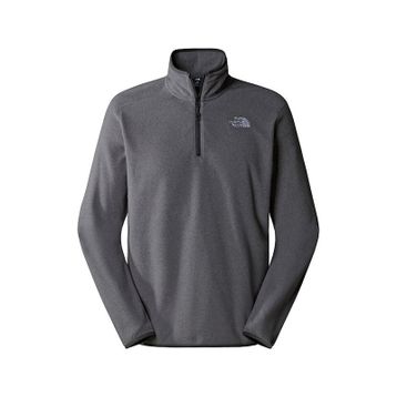 The North Face NF0A855W4HJ1 Gri M 100 Glacier 1/4 Zip Erkek Polar Sweatshirt