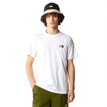 The North Face NF0A87NGFN41 Simple Dome Outdoor Beyaz Erkek T-Shirt