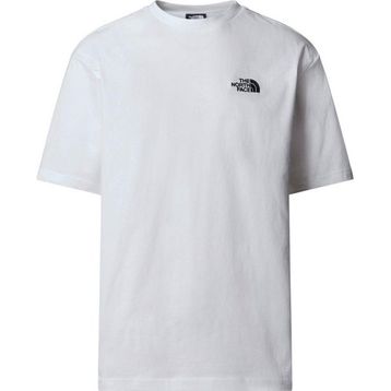 The North Face NF0A87NRFN41-001 Beyaz M S/S Essential Oversize Tee Erkek Tişört