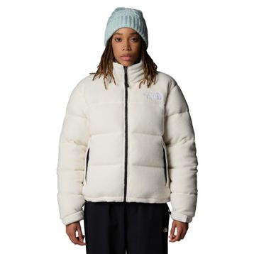 The North Face NF0A88YZQLI1 Krem W 2000 Polar Nuptse Jacket Kadın Outdoor Montu