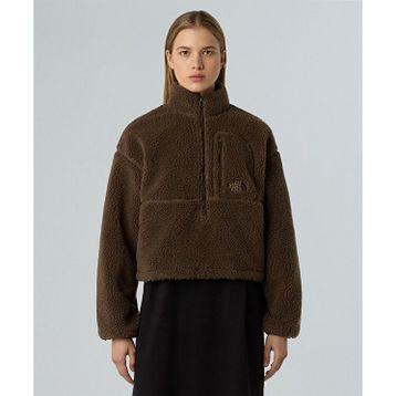 The North Face NF0A88ZC1OI1-001 Kahverengi W Extreme Pile 2 Pullover Kadın Polar