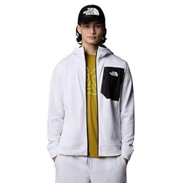 The North Face NF0A893QLA91 Beyaz M Ma Fz Fleece Erkek Günlük Ceket