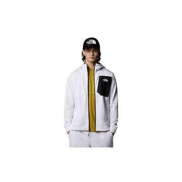 The North Face NF0A893QLA91 Beyaz M Ma Fz Fleece Erkek Günlük Ceket