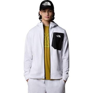 The North Face NF0A893QLA91 Beyaz M Ma Fz Fleece Erkek Günlük Ceket