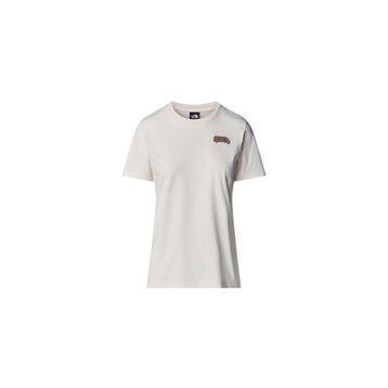 The North Face NF0A89C3QLI1 Beyaz W Ss Outdoor Graphic Tee Kadın Outdoor Tişörtü