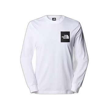 The North Face NF0A8A6PJK31 Siyah M L/s Fine Tee Erkek Outdoor Tişörtü