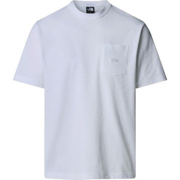 The North Face NF0A8C3PFN41 SS DOME RELAXED POCKET Beyaz Erkek Tişört