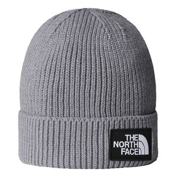 The North Face NF0A8CHEDYY1 Gri Logo Box Cuffed Unisex Outdoor Bere