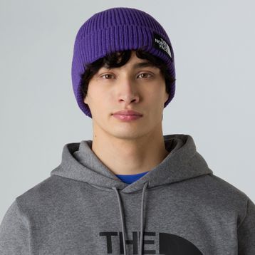 The North Face NF0A8CHENL41 Mor Logo Box Cuffed Unisex Outdoor Bere