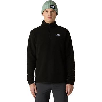 The North Face NF0A8D0QJK31 Glacier Fleece 1/4 Zip Siyah Erkek Outdoor Polar