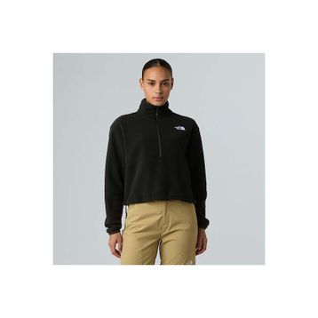The North Face NF0A8D2CJK31 Siyah Glacier Fleece 1/2 Zip Short Kadın Outdoor Polar