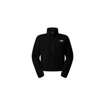 The North Face NF0A8D2CJK31 Siyah Glacier Fleece 1/2 Zip Short Kadın Outdoor Polar